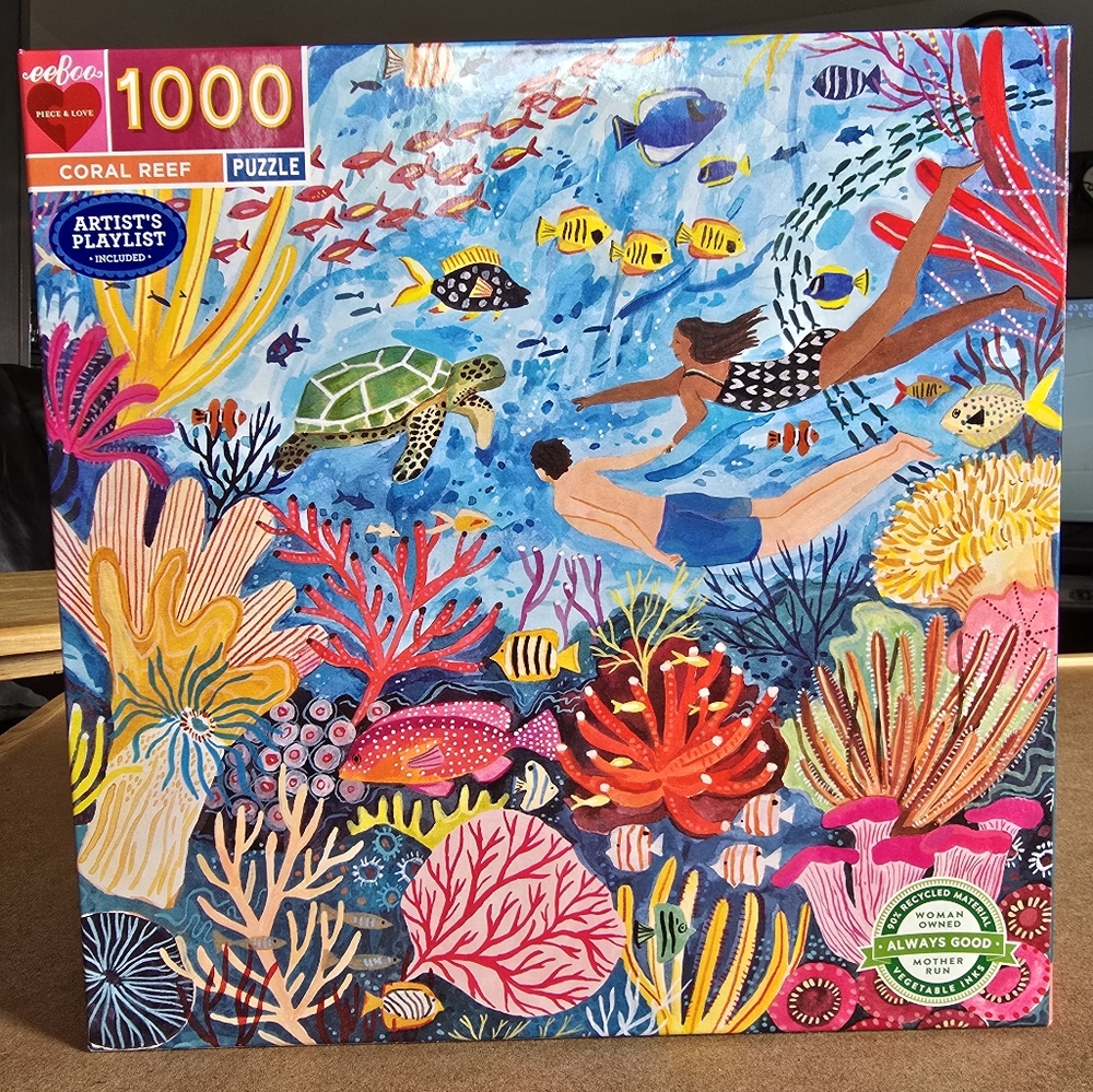 Coral Reef 1000 Piece Puzzle
